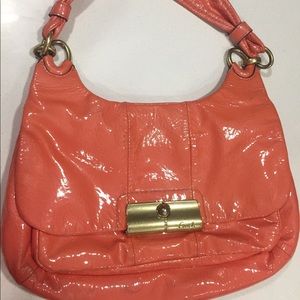 Coach shoulder bag in Coral (Kristin, pink, coral)
